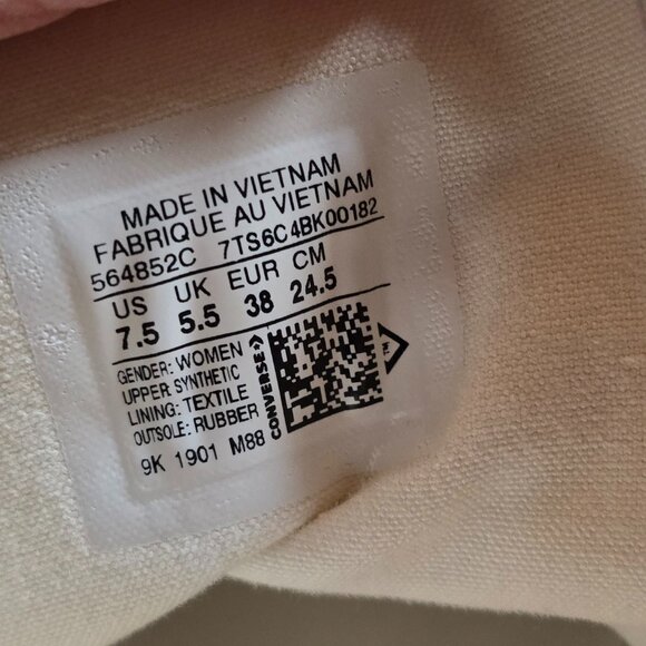 Converse Chuck Taylor All Star Metallic and Glitter Sneakers - Picture 7 of 7